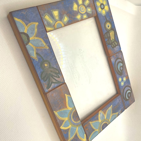 Peruvian Pottery Photo Picture Frame 8”x6” - Picture 7 of 7